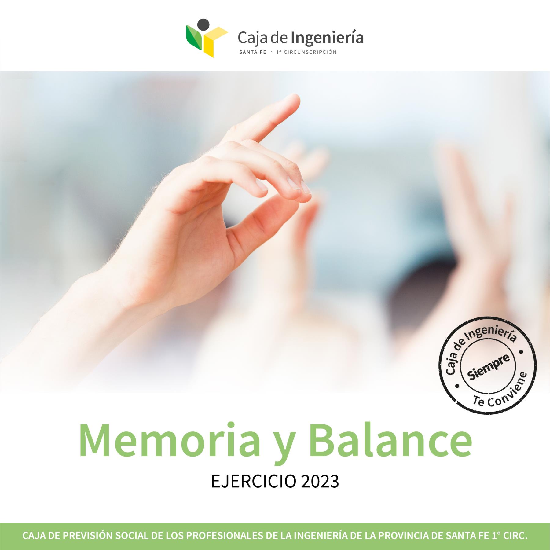 Memoria y Balance 2023
